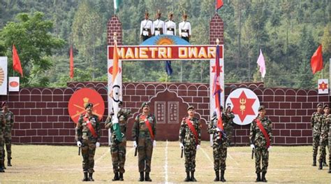 The Military Ties That Bind India And Nepal India News The Indian