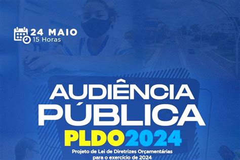 Prefeitura Realizará Audiência Pública Para Apresentação Do Projeto De