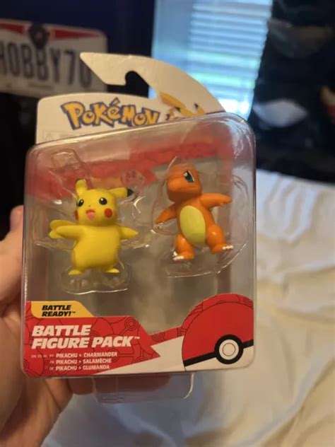 NUEVO JAZWARES TOYS Nintendo Pokémon Batalla Figura Paquete de 2