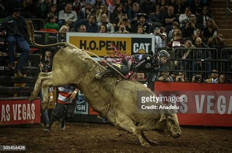 208 Professional Bull Riders Top 10 Bull Riders Competition Stock