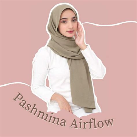 Jual Pashmina Airflow Crincle Pashmina Malaysia Pashmina Murah Shopee