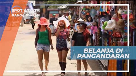 Berburu Pernak Pernik Cantik Khas Pantai Pangandaran