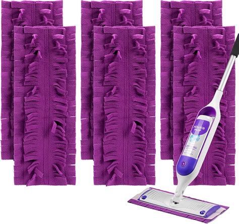 Amazon 6 Pack Reusable Mop Refill Pads For Swiffer PowerMop Multi