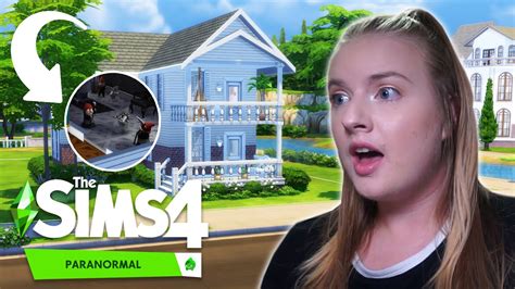 This House Has A Big Secret Sims New Paranormal Stuff Pack Speed