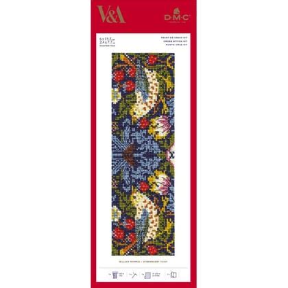 Bookmark Strawberry Thief William Morris From Dmc Florals