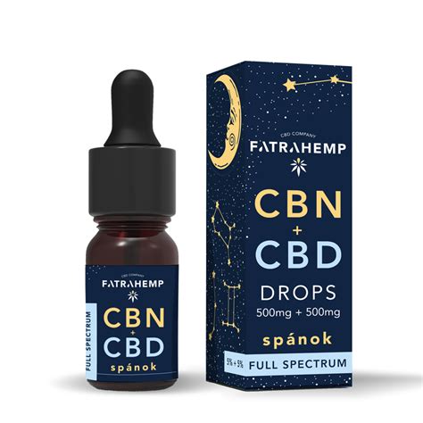 Cbn Cbd Olej Full Spectrum Sp Nok Ml Fatra Hemp