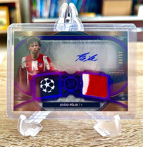 Joao Felix Topps 2021 22 UEFA Champions League Museum Collection Patch