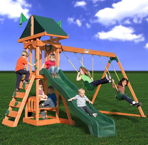 Best Woodworking Plans: Wood Playground Equipment Residential Wooden Plans