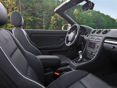 audi, Rs4, Cabriolet, 2008, Interior Wallpapers HD / Desktop and Mobile ...