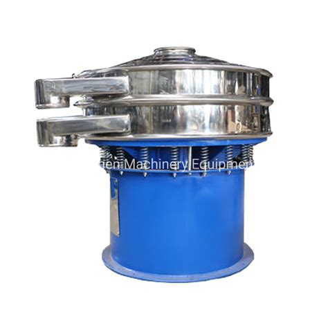 Industrial Rubber Powder Vibro Screen Rotary Vibrating Sieve China