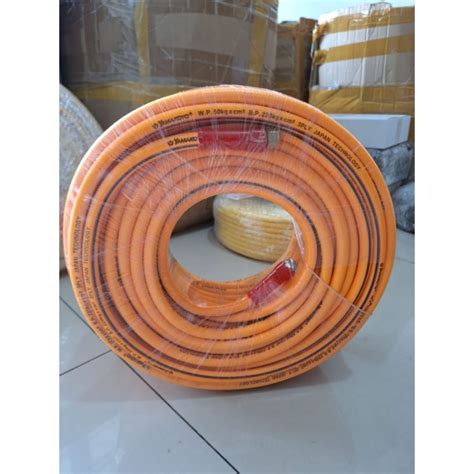 Jual 3ST Selang Kompresor Angin 50 Meter Yamakoyo Spray Hose 3 Ply