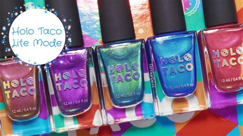 Holo Taco Lite Multichrome Nail Polish Set With Sold Out Collectors Box