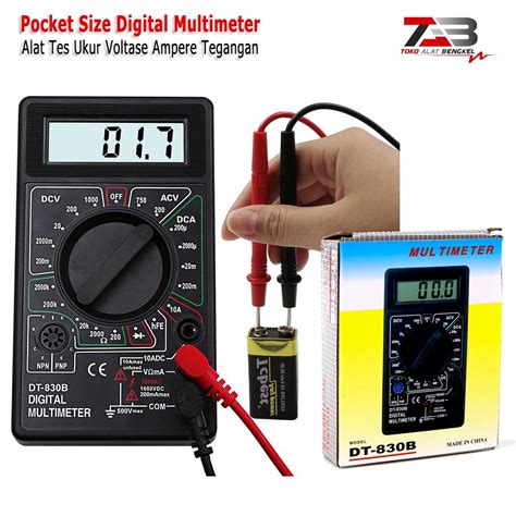 Jual Pocket Size Digital Multimeter Avometer Multi Meter Alat Tes Ukur