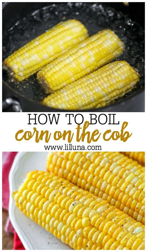 How to Boil Corn on the Cob | Lil' Luna