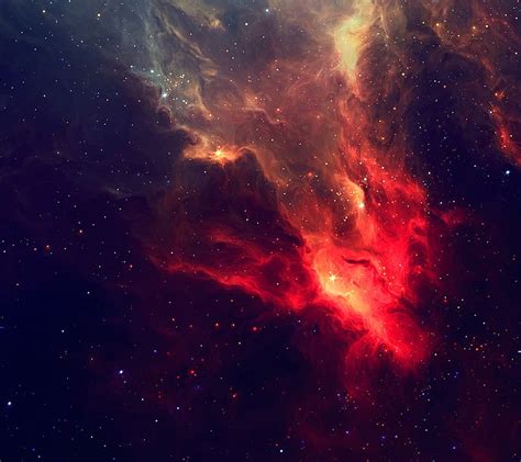 Red Galaxy Wallpaper Hd