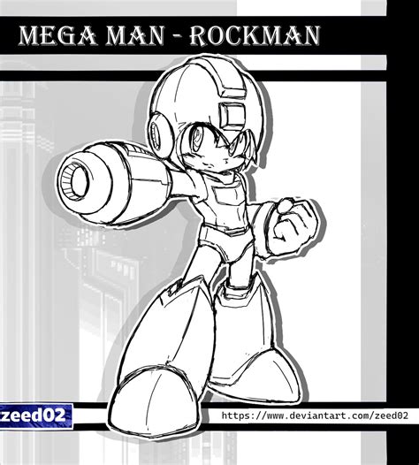 Mega Man Rockman By Zeed 02 On Deviantart