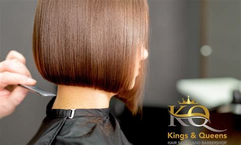 Salon Womens Haircut Kings And Queens Hair Salon And Barbershop