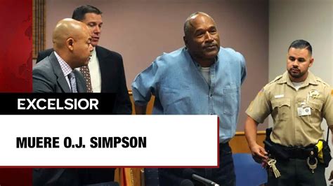 Muere O J Simpson El Exjugador De Futbol Americano Acusado De