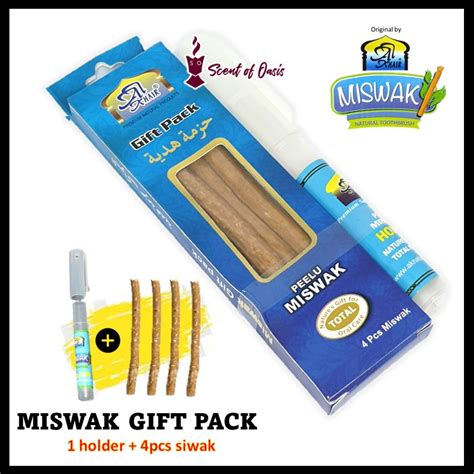 Pack Miswak Siwak Holder By Al Khair Meswak Siwak Kayu Sugi