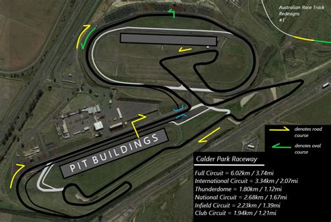 Calder Park Raceway Redevelopment (ARR#1) : r/RaceTrackDesigns