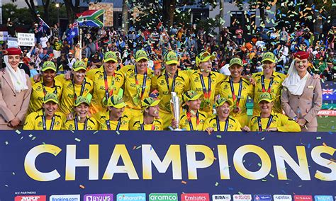 Australia Win Womens T20 World Cup For Sixth Time Beat Safrica By 19