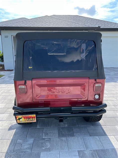 1978 Jeep CJ SUV Red 4WD Automatic Custom Classic Jeep CJ 1978 For Sale