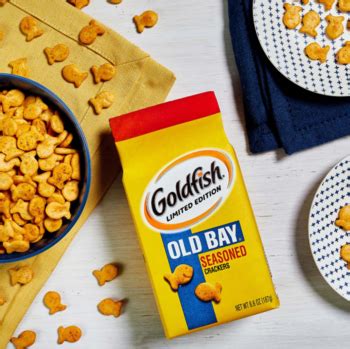 Goldfish Launches Crackers Covered In Old Bay Seasoning And I Cannot