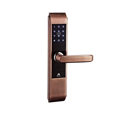 moli code door lock  antique copper sonee hardware