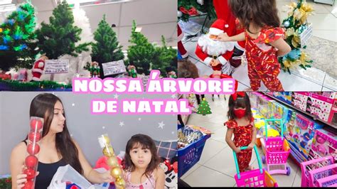 Compras De Natal Compramos Nossa Primeira Rvore E Decora O Youtube