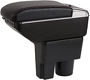 Amazon Fr Szss Car Cuir Pi Ces D Auto Accoudoir Console Centrale Box