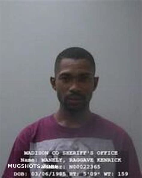 Raggave Kenrick Manely Madison County Mugshots Zone