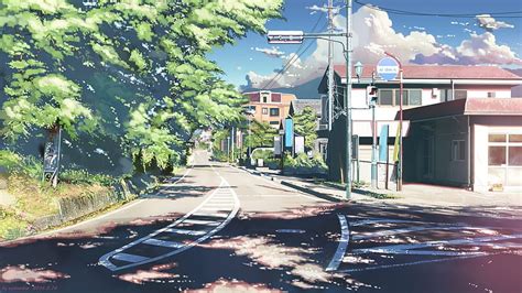 Anime Scenery - Anime Scenery Road -, Green Anime Scenery HD wallpaper ...