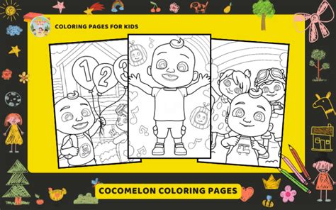 30 Adorable Cocomelon Coloring Pages for Creative Fun 🎶🎨 ...