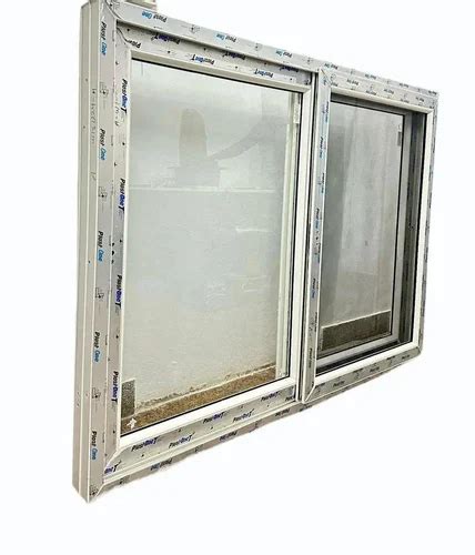 Rectangular UPVC Sliding Glass Window At Rs 530 Sq Ft Unplasticized