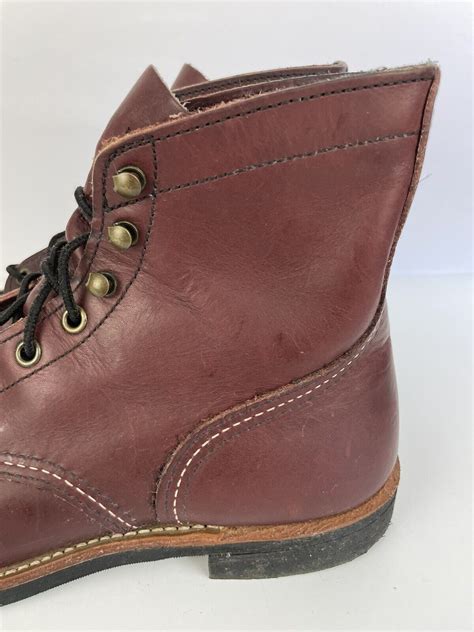 Red Wing 8119 Heritage Iron Ranger Oxblood Cap Toe Bo Gem