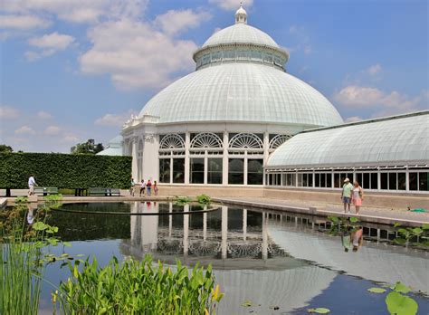 Enid Haupt Conservatory New York Botanical Gardens Ice Skating Rink