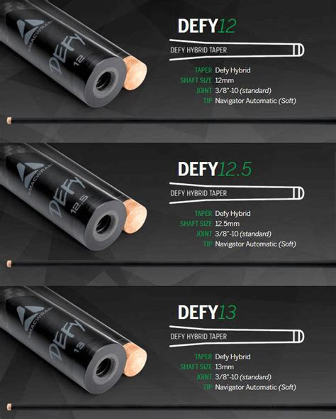 Mcdermott Defy Carbon Fiber Cue Shaft