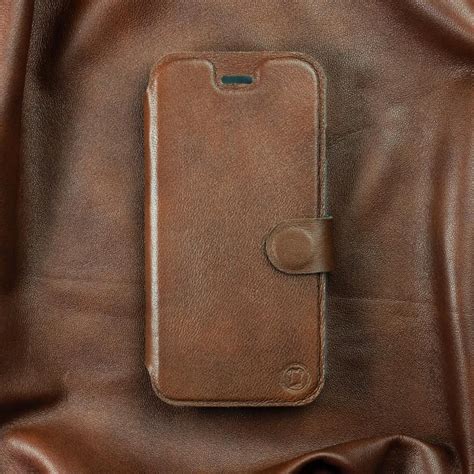 Mobiwear Etui Do Huawei Nova I Brown Leather Etui Na Telefon Ceny