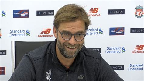 Jurgen Klopp Full Pre Match Press Conference Liverpool V Stoke Youtube