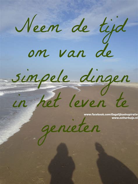 Neem De Tijd Om Van De Simpele Dingen In Het Leven Te Genieten