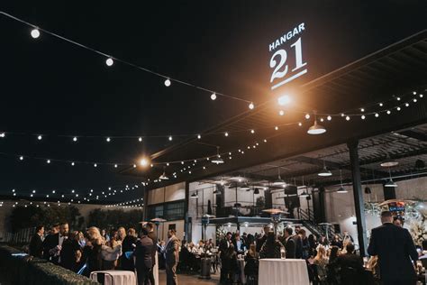 Disco Ball Wedding At Hangar South Hangar