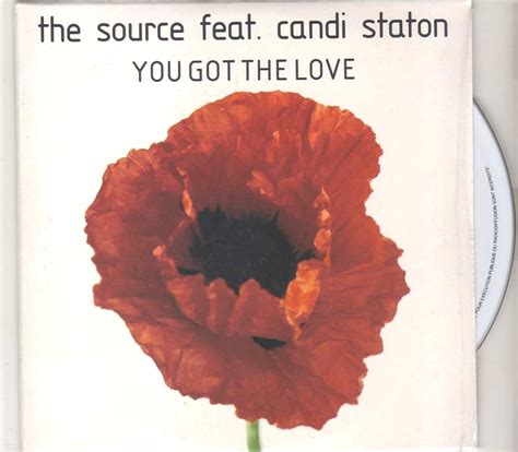 The Source feat. Candi Staton – You Got The Love – CDS | Eurodance 90 ...