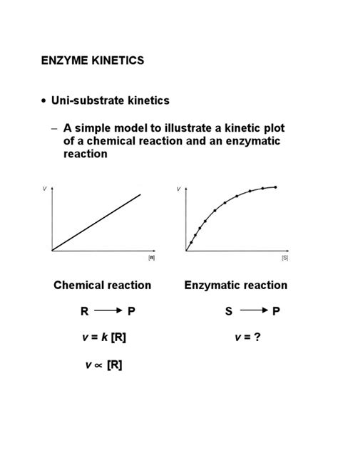 3 Enzyme Kinetics | Enzyme Kinetics | Chemical Reactions