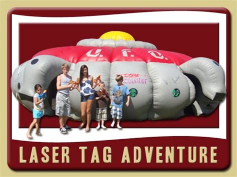 Laser Tag Arena Inflatable - BOUNCE PARTY RENTALS