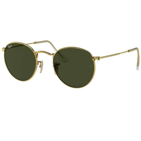 Occhiali Da Sole Ray Ban Round Metal RB3447 001 47 Arista