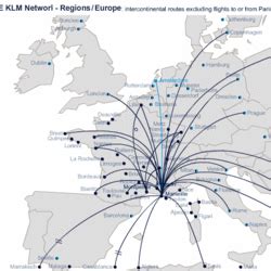 Air France route maps