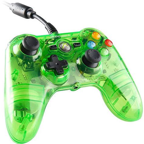 Power A Mini Pro Ex Wired Controller For Microsoft Xbox 360 Clear