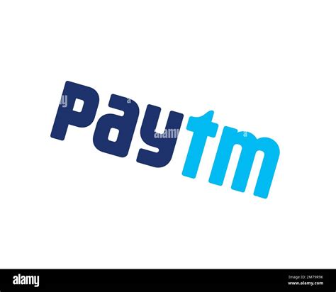 Paytm, rotated logo, white background B Stock Photo - Alamy