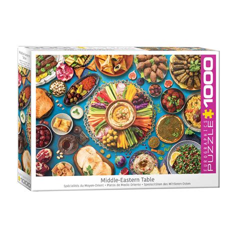 Eurographics Puzzle Middle Eastern Table 1000 Pcs Rossy