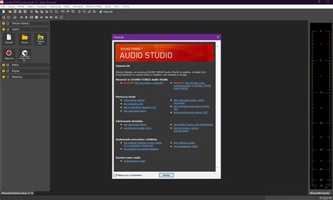 Programy MAGIX SOUND FORGE Audio Studio 15 0 Build 47 64bit PL